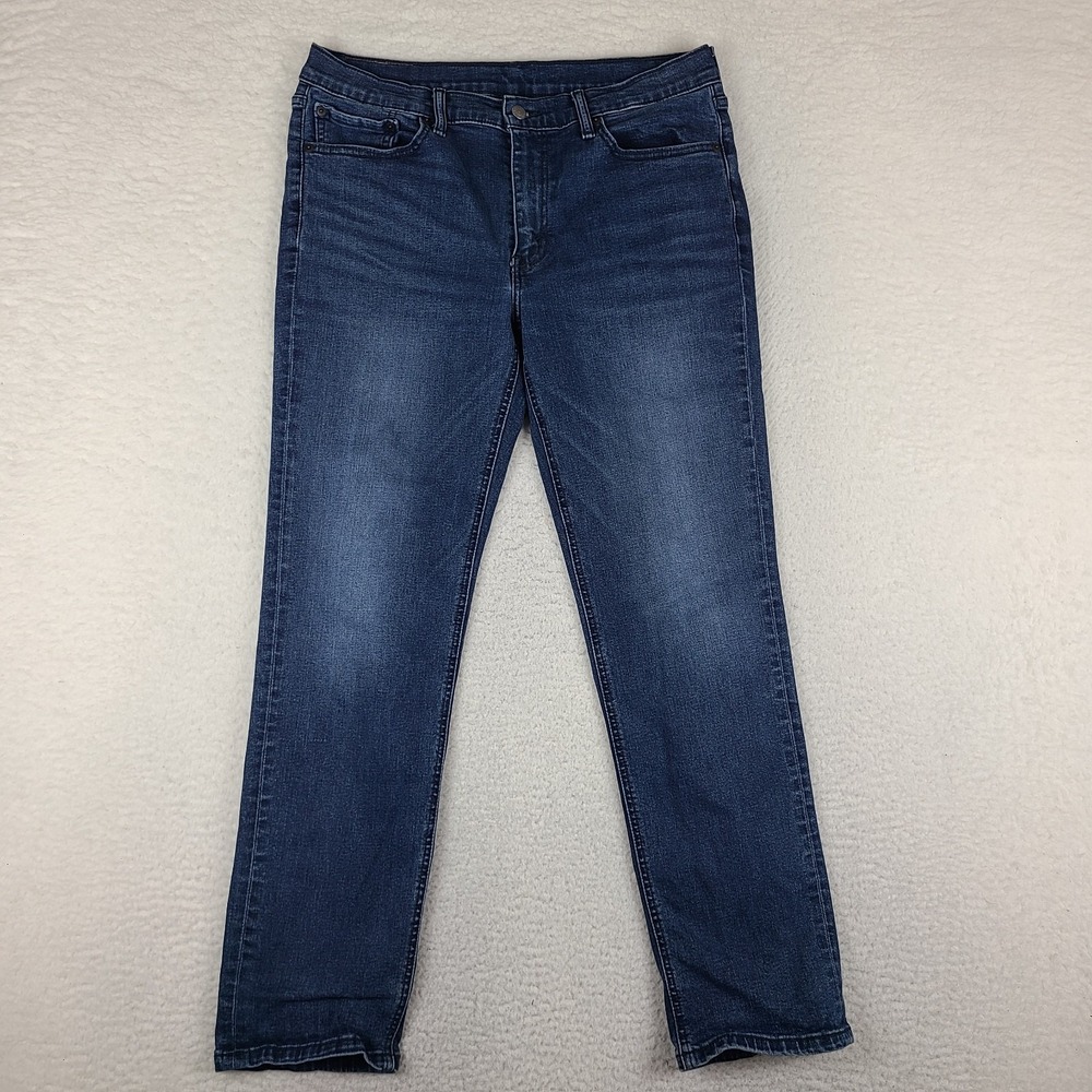 Levi's 541 Jeans Mens 33x32 Blue Athletic Taper Fit Dark Wash‎ Denim